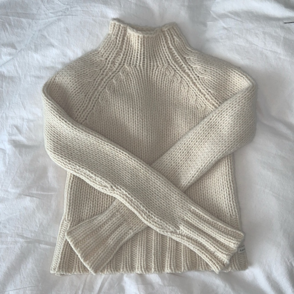 100% Wool Vintage Sweater American Eagle